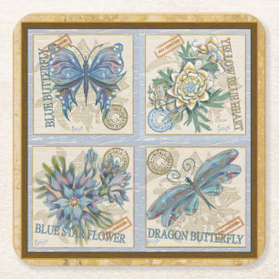 G Creation Office  Square Paper Coaster