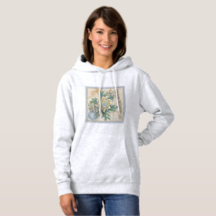 G Creation Office yellow flower Hoodie