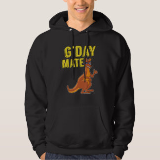 G Day Mate GDay Australian Kangaroo Aussie Hoodie