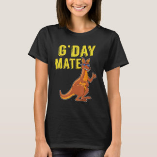 G Day Mate GDay Australian Kangaroo Aussie T-Shirt
