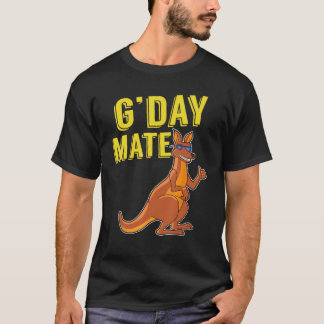 G Day Mate GDay Australian Kangaroo Aussie T-Shirt