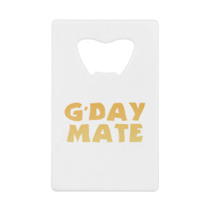 G’Day Mate Stainless Steel Bottle Opener