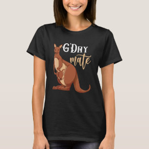 G Day Mate Zoo Animal Aussie Australia Kangaroo T-Shirt