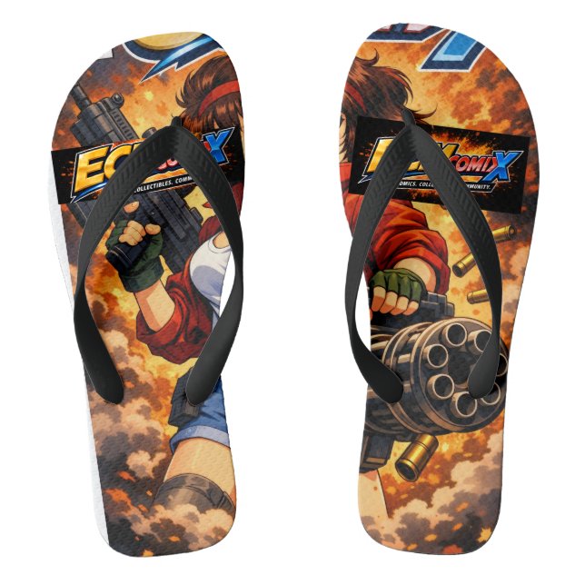 G girl 7 flip flops (Footbed)