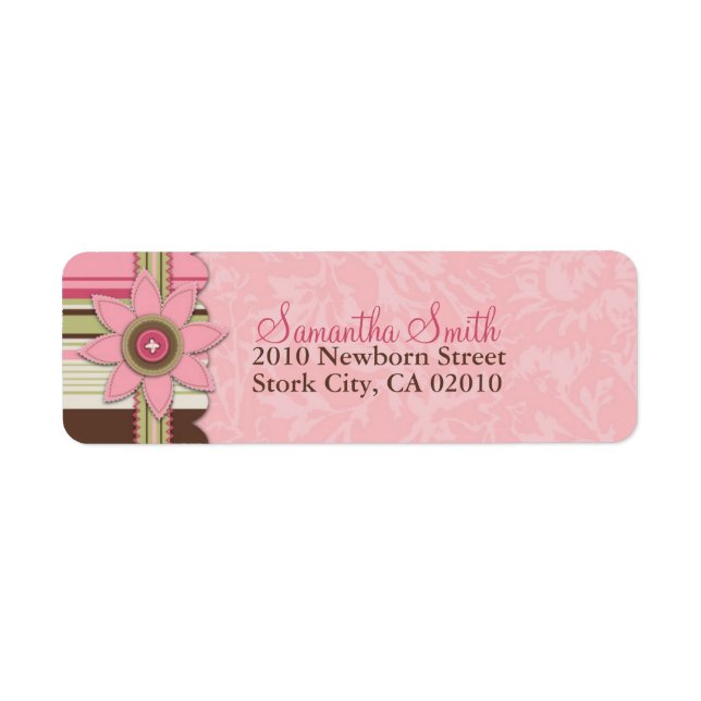 G Girl Return Label (Front)