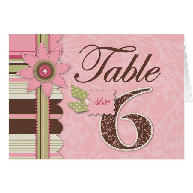 G Girl Table Card 6 (Front Horizontal)