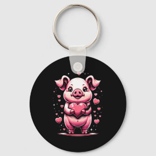 G Holding Heart Valentines Day Cute Valentine 1 Key Ring