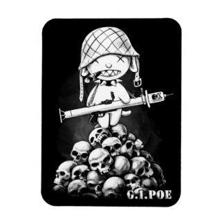 G.I. Poe - A Real Zombie Hero - Magnet