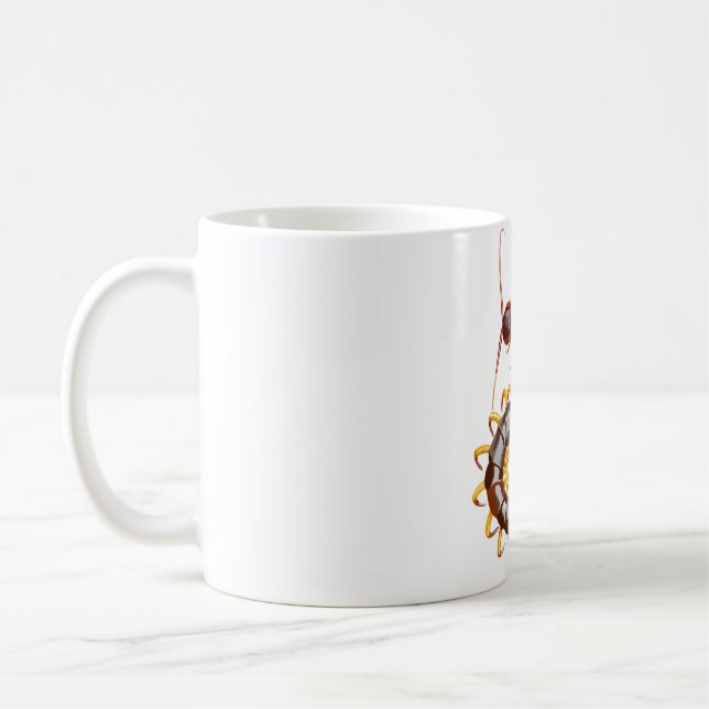 G is for Giant Centipede Coffee Mug (Left)