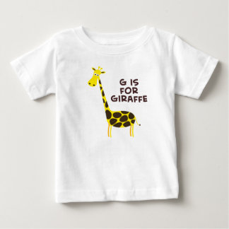 G is For Giraffe Baby T-Shirt