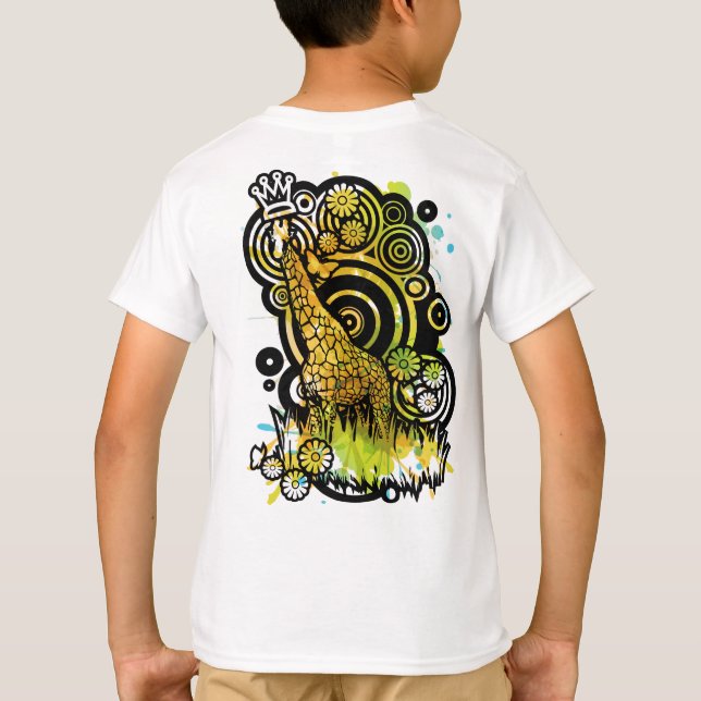 G is for Giraffe T-Shirt (Back)