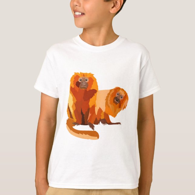 G is for Golden Lion Tamarin Keeper T-Shirt (Front)