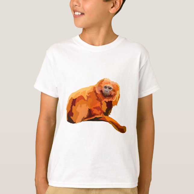 G is for Golden Lion Tamarin T-Shirt (Front)