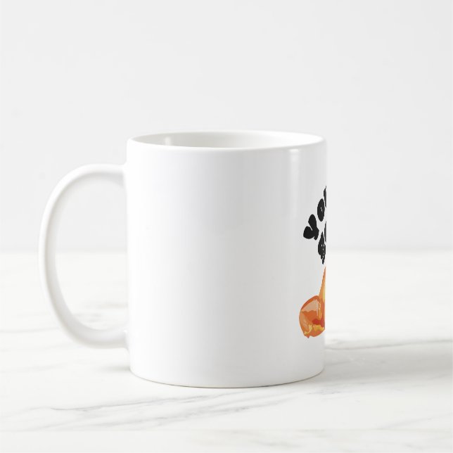 G is for Golden Mantella Frog Coffee Mug (Left)
