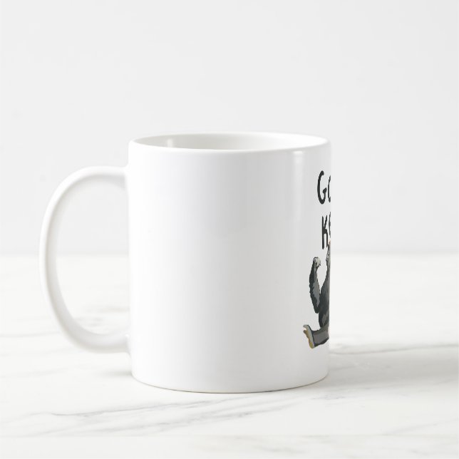 G is for Gorilla Keeper Coffee Mug (Left)