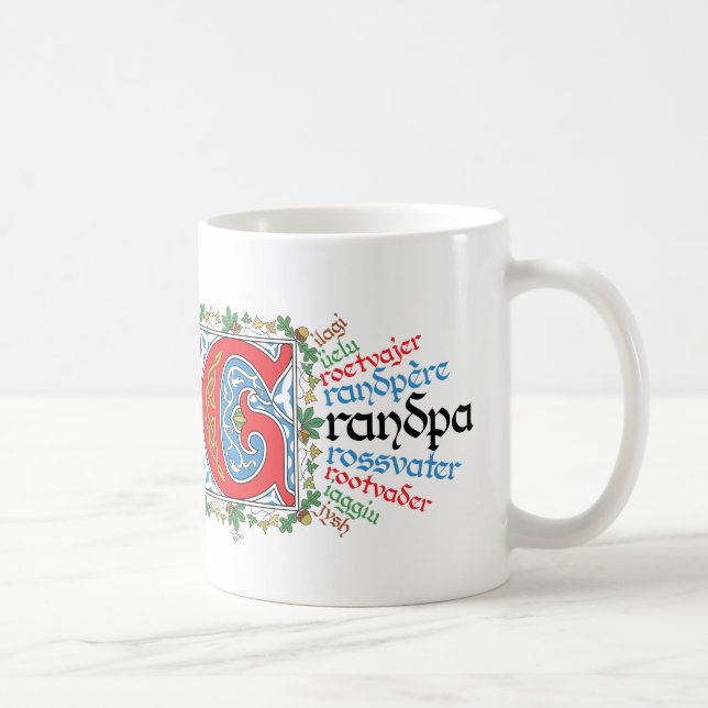G is for Grandpa Mug (Right)
