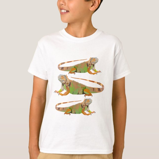 G is for Green Iguana T-Shirt (Front)