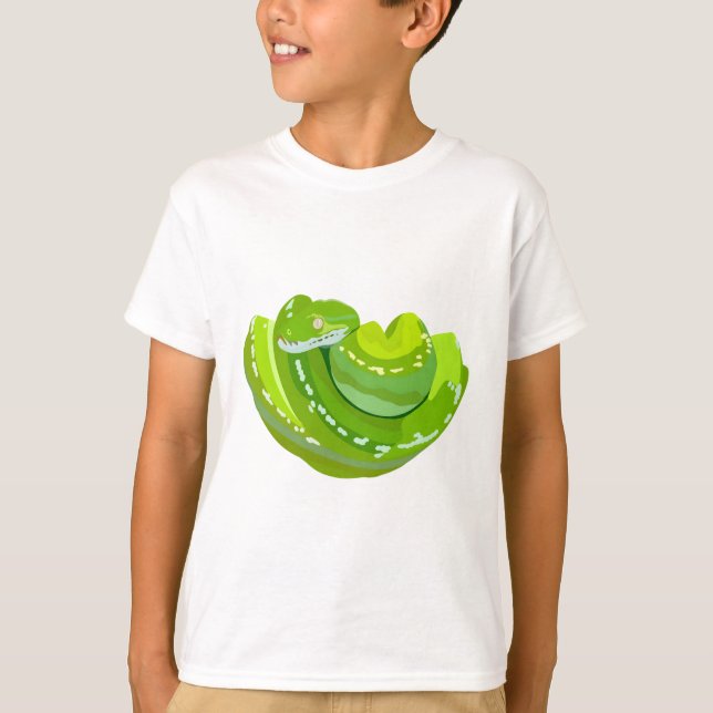 G is for Green Tree Python  T-Shirt (Front)
