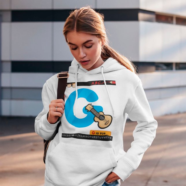 G Is For Guitar Hoodie (Creator Uploaded)