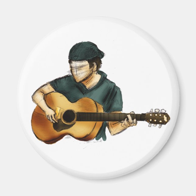 G is for Guitar Magnet (Front)