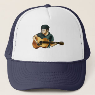G is for Guitar Trucker Hat
