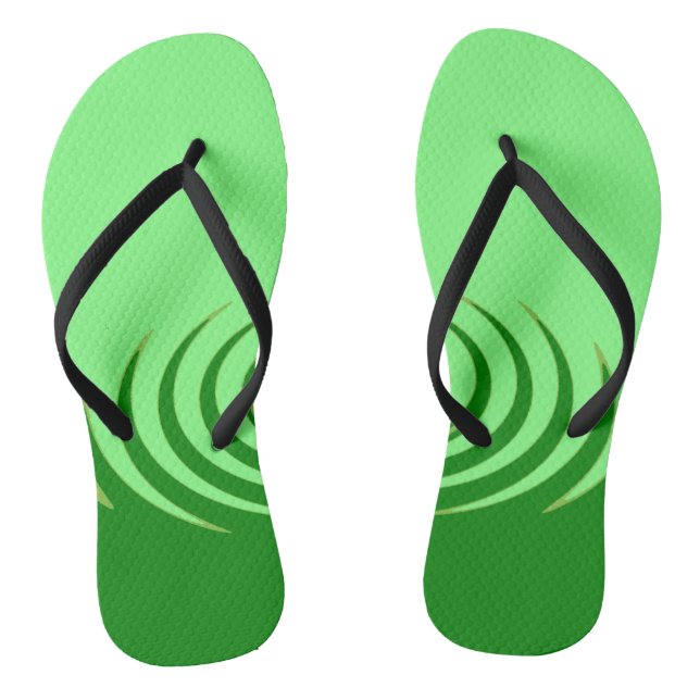 "G Jade Ripples"  Flip Flops (Footbed)