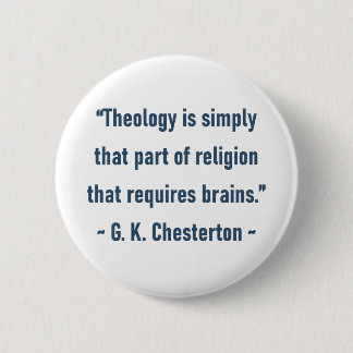 G. K. Chesterton 6 Cm Round Badge