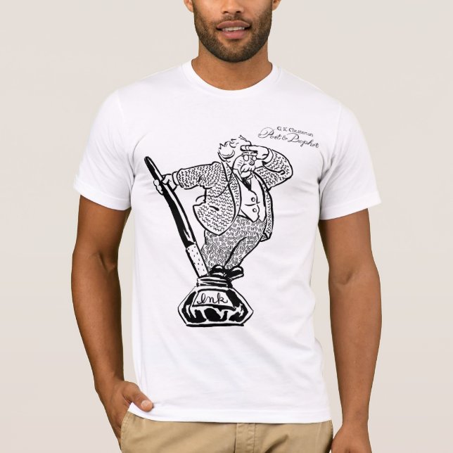 G.K. Chesterton: Poet & Prophet T-Shirt (Front)