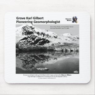 G K Gilbert IV - Pioneering Geomorphologist Mouse Mat