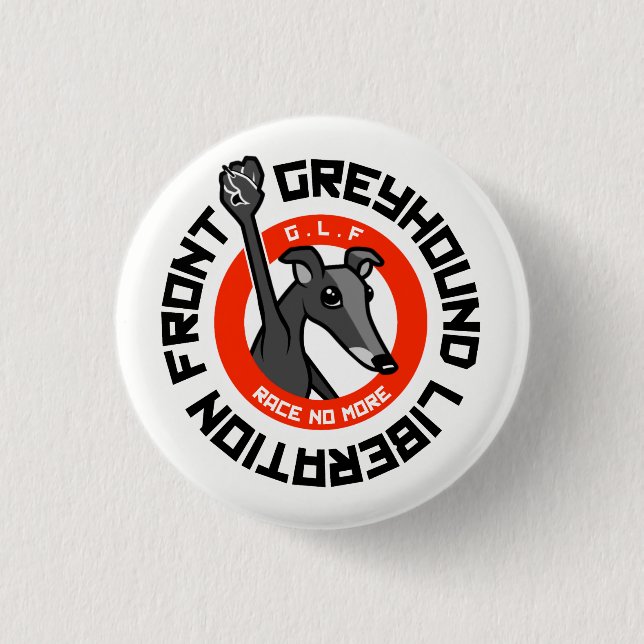 G.L.F 3 CM ROUND BADGE (Front)