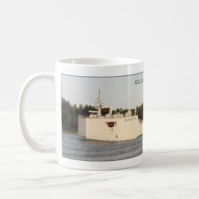 G.L. Ostrander & Integrity mug (Left)
