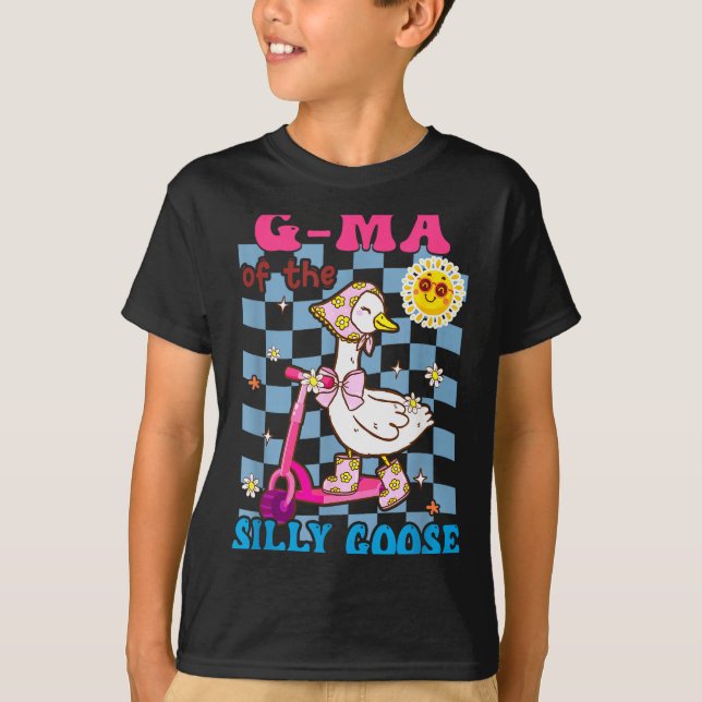 G Ma Of The Silly Goose First Birthday Family Matc T-Shirt (Front)