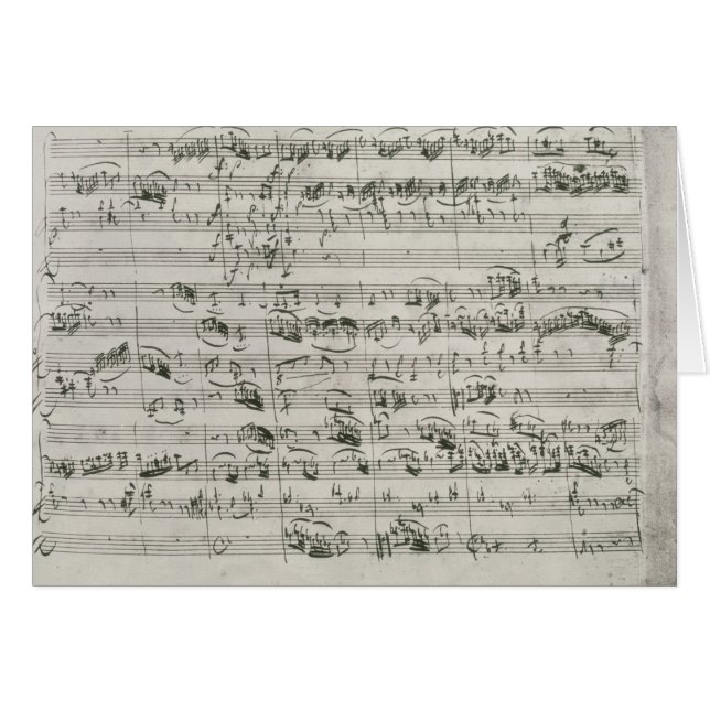 G major for violin, harpsichord and violoncello (Front Horizontal)