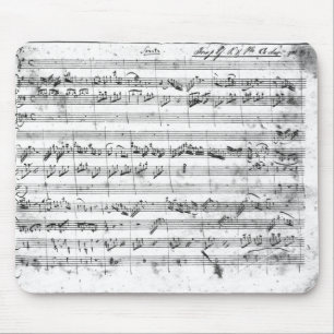 G major for violin, harpsichord and violoncello 2 mouse mat