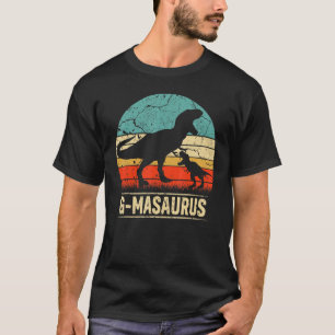G Masaurus T Rex Dinosaur G Ma Saurus Family Match T-Shirt
