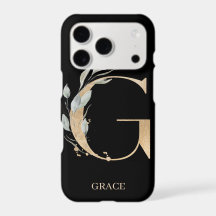 G Monogram Floral Personalised