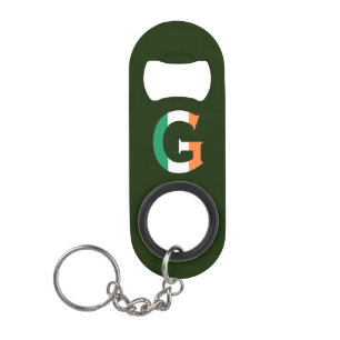 G Monogram overlaid on Irish Flag bocnt