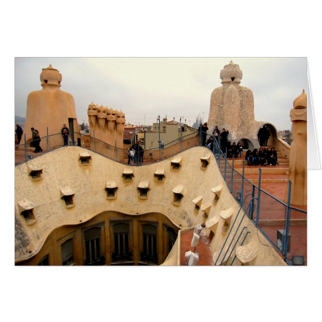 g/nc Barcelona Gaudi La Pedrera Rooftop (Front Horizontal)