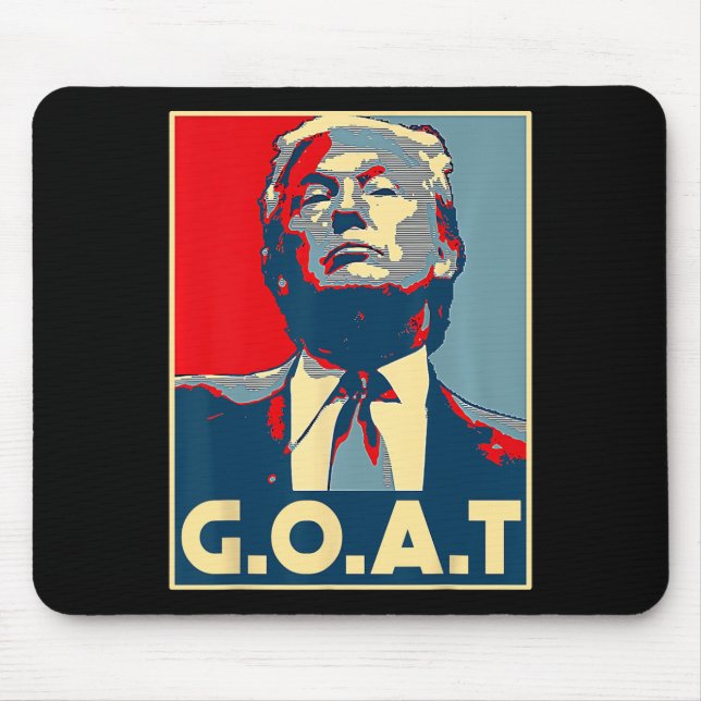 G.o.a.t 2024 Election 2024 Shirt Trump's Coming Ba Mouse Mat (Front)