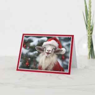 G.O.A.T. Christmas Card