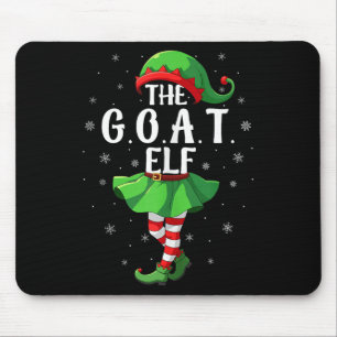 G.o.a.t Elf Christmas Girls Women Elf Squad Xmas F Mouse Mat