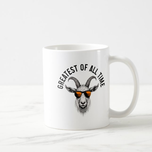 G.o.a.t. Funny Goat Lover Farm Animal Farmer  Coffee Mug (Right)