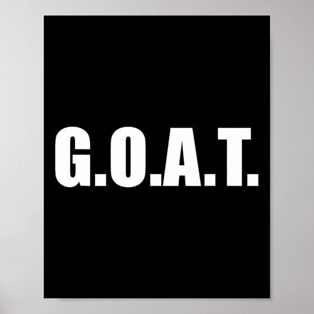 G.o.a.t Greatest Of All Time  Poster (Front)