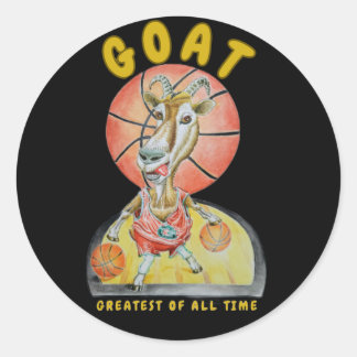 G O A T, Greatest of all time sticker 