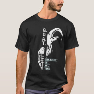 G.O.A.T. Hockey Goalie Vintage Cool Retro Legend C T-Shirt