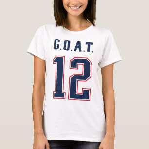 G.O.A.T. Number 12 T-Shirt