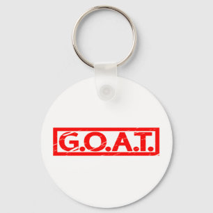 G.O.A.T. Stamp Key Ring