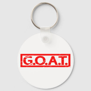 G.O.A.T. Stamp Key Ring