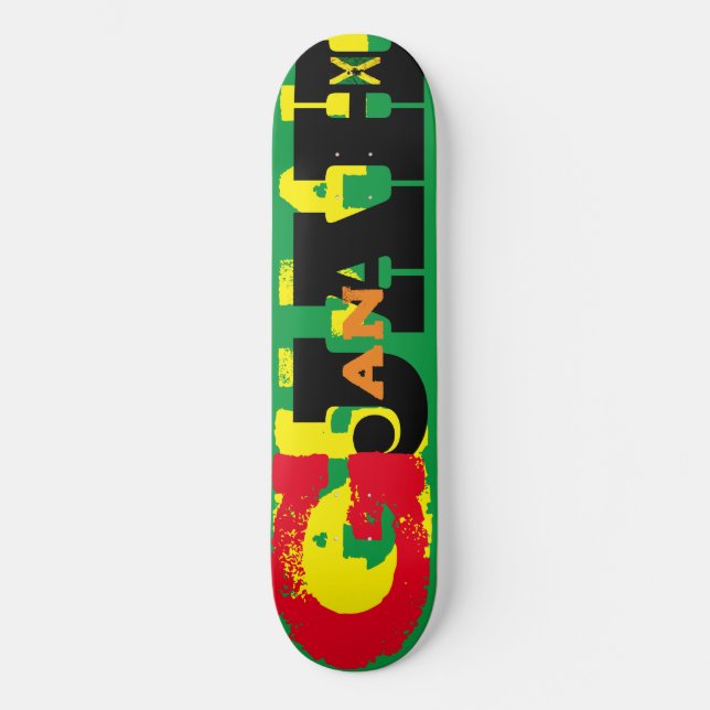 G!!!  Official JMT 8 1/4" Skateboard Deck (Front)