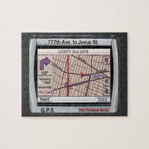 G.P.S. God Personal Saviour Jigsaw Puzzle